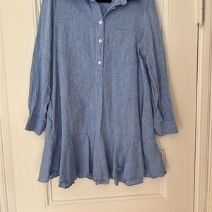 Tuckernuck Blue Mini Dress